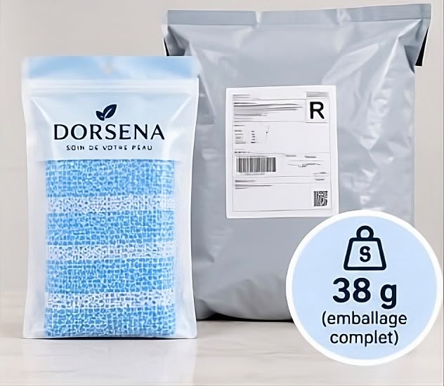Serviette Exfoliante Dos Dorsena